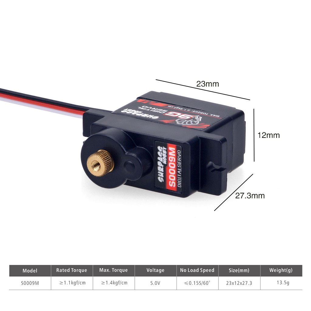 Micro Servo - RC Digital Micro Servo 2g 3,7g