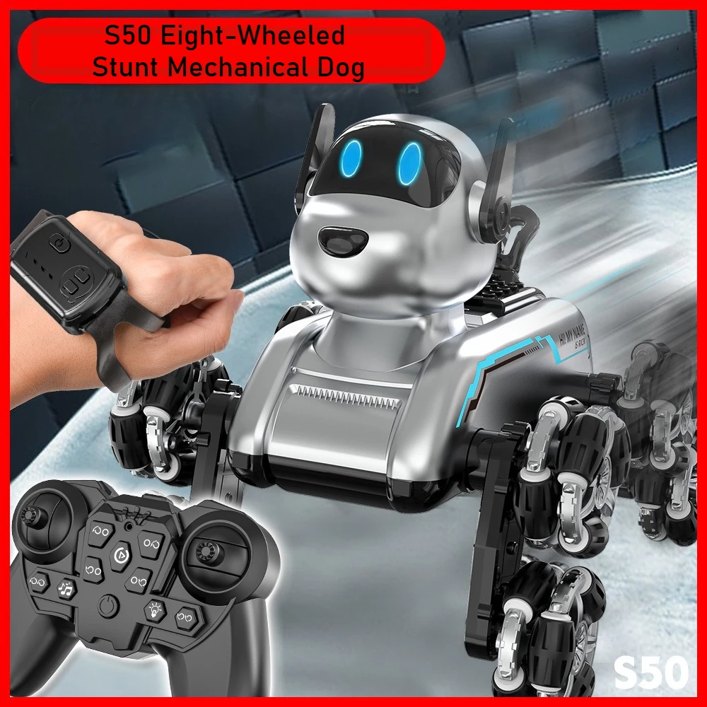Robot Wheel - Perro Robot inteligente S50, detección de