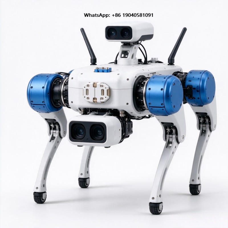 Robot Wheel - Robot Cuadrúpedo con Patas de Ruedas