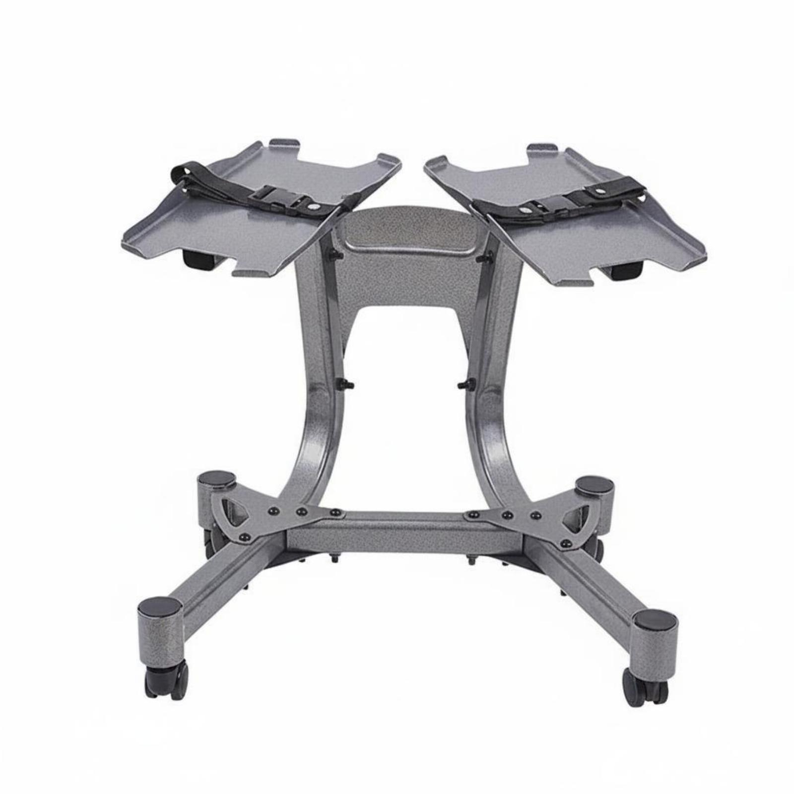 Caster Wheel - Soporte ajustable para mancuernas con ruedas,