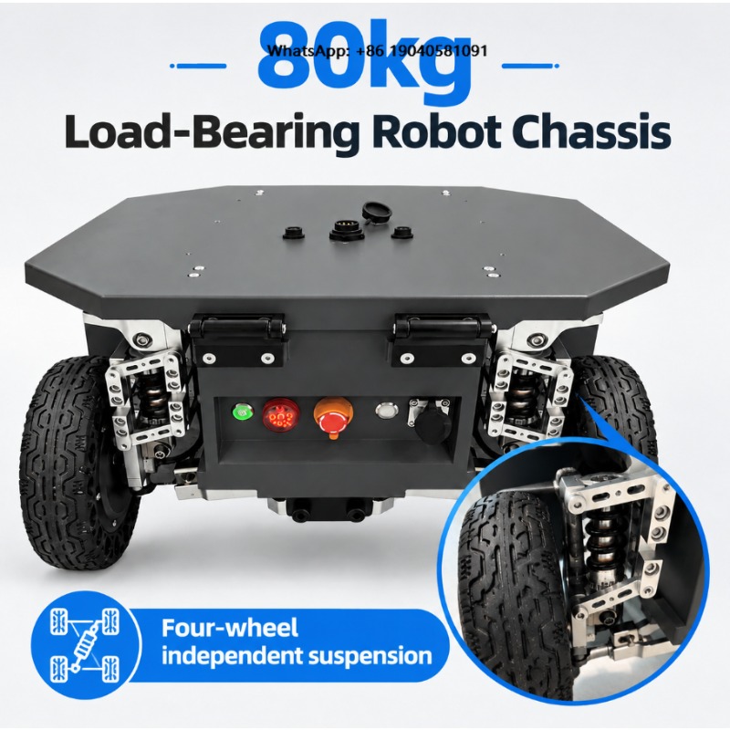 Robot Chassis - Robot de Seguridad Autónomo, Robot de