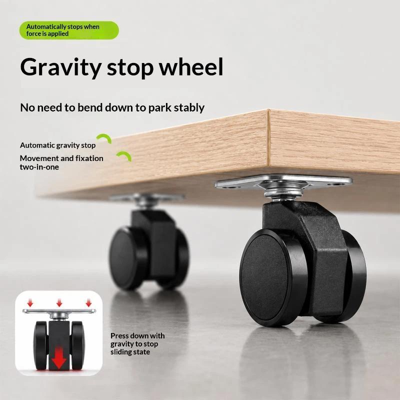 Caster Wheel - Ruedas giratorias con sistema de bloqueo