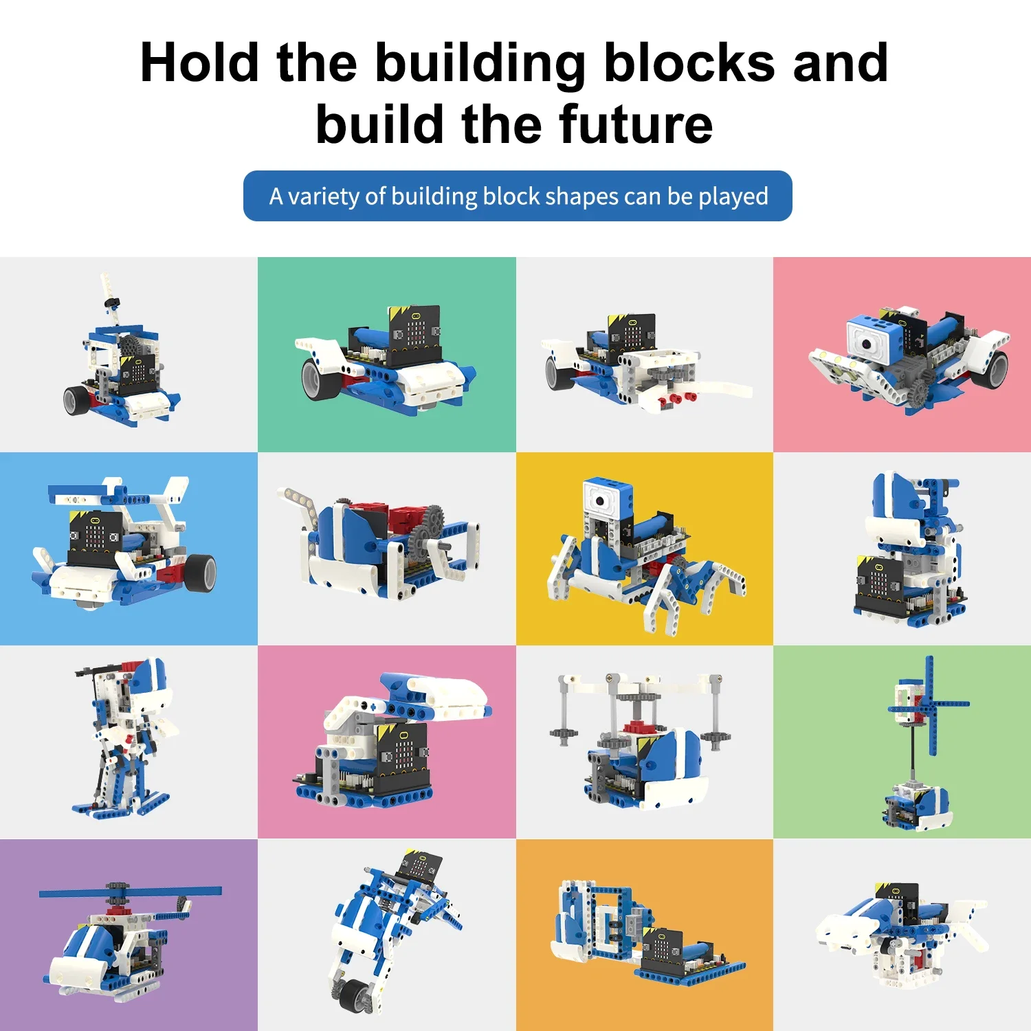 Kit de Robot de bloques de con - Microbit Robot reseña y precio
