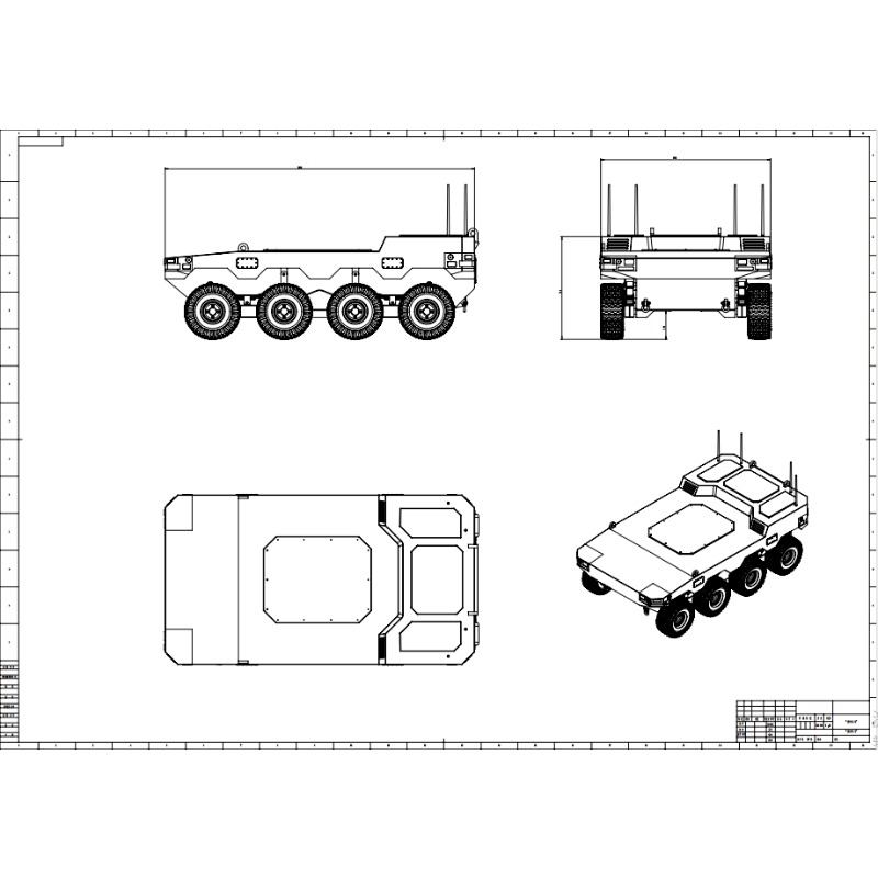 Robot de código abierto Rover  - Robot Chassis reseña y precio