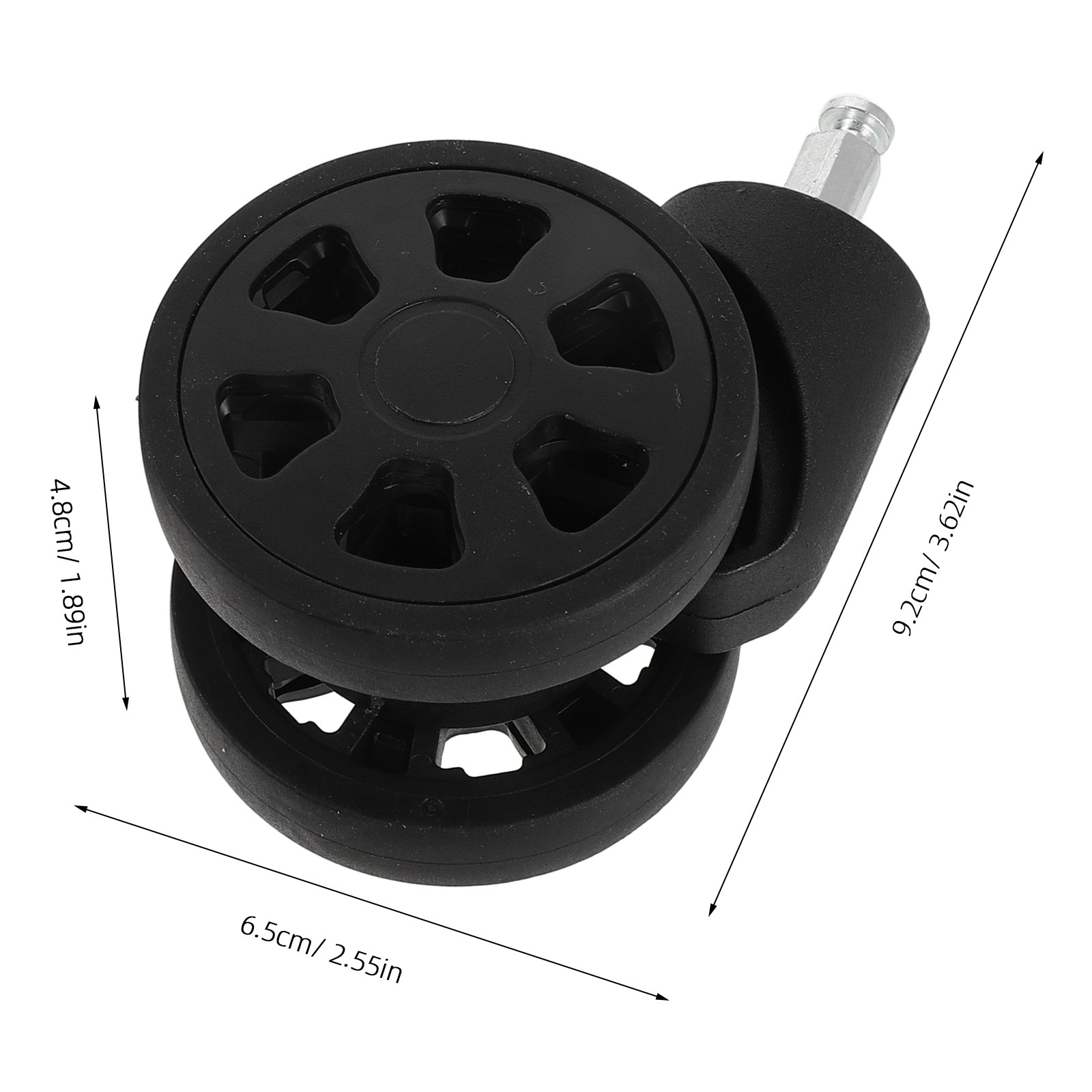 2 ruedas universales de repues - Caster Wheel reseña y precio