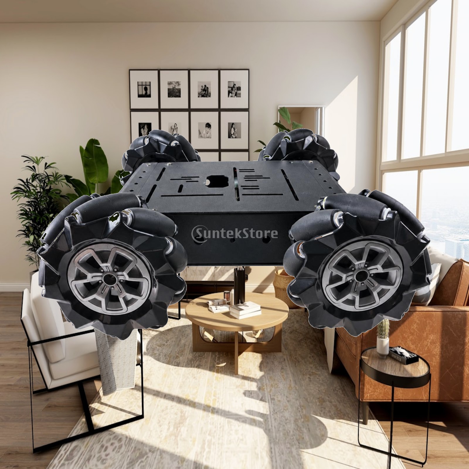 Chasis de coche RC multidirecc - Robot Car Kit reseña y precio