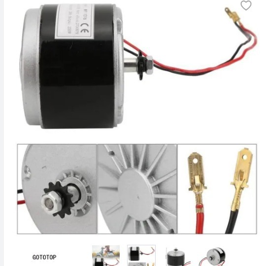 Motor de CC de alta velocidad  - Dc Motor 12V reseña y precio