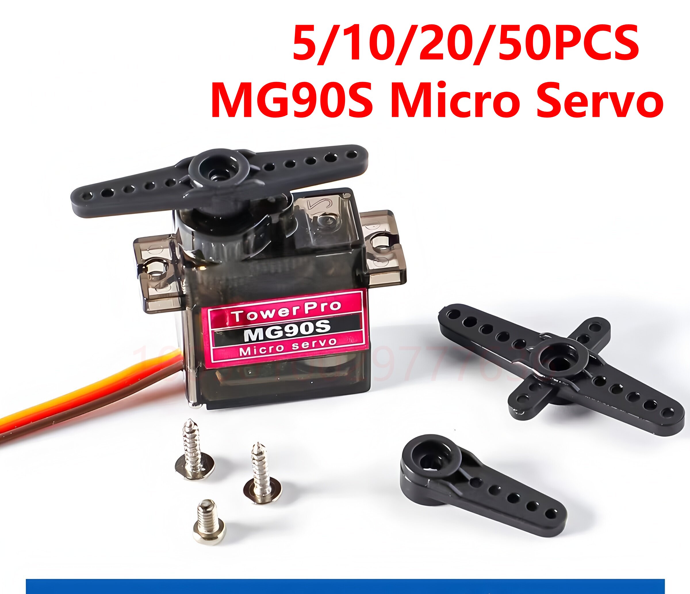 Servo MG90S 5/10/20/40 Piezas, - Micro Servo reseña y precio