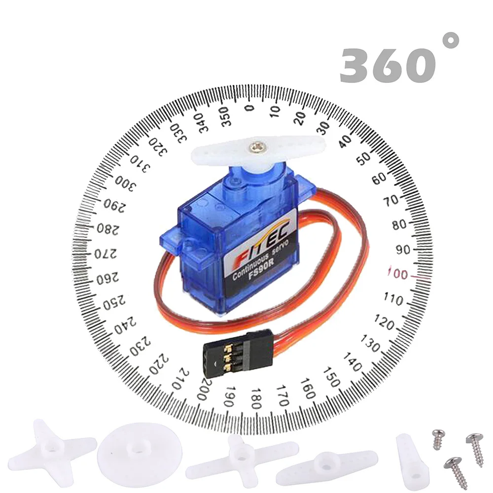 4 Sets de Servomotores Feetech - Micro Servo reseña y precio