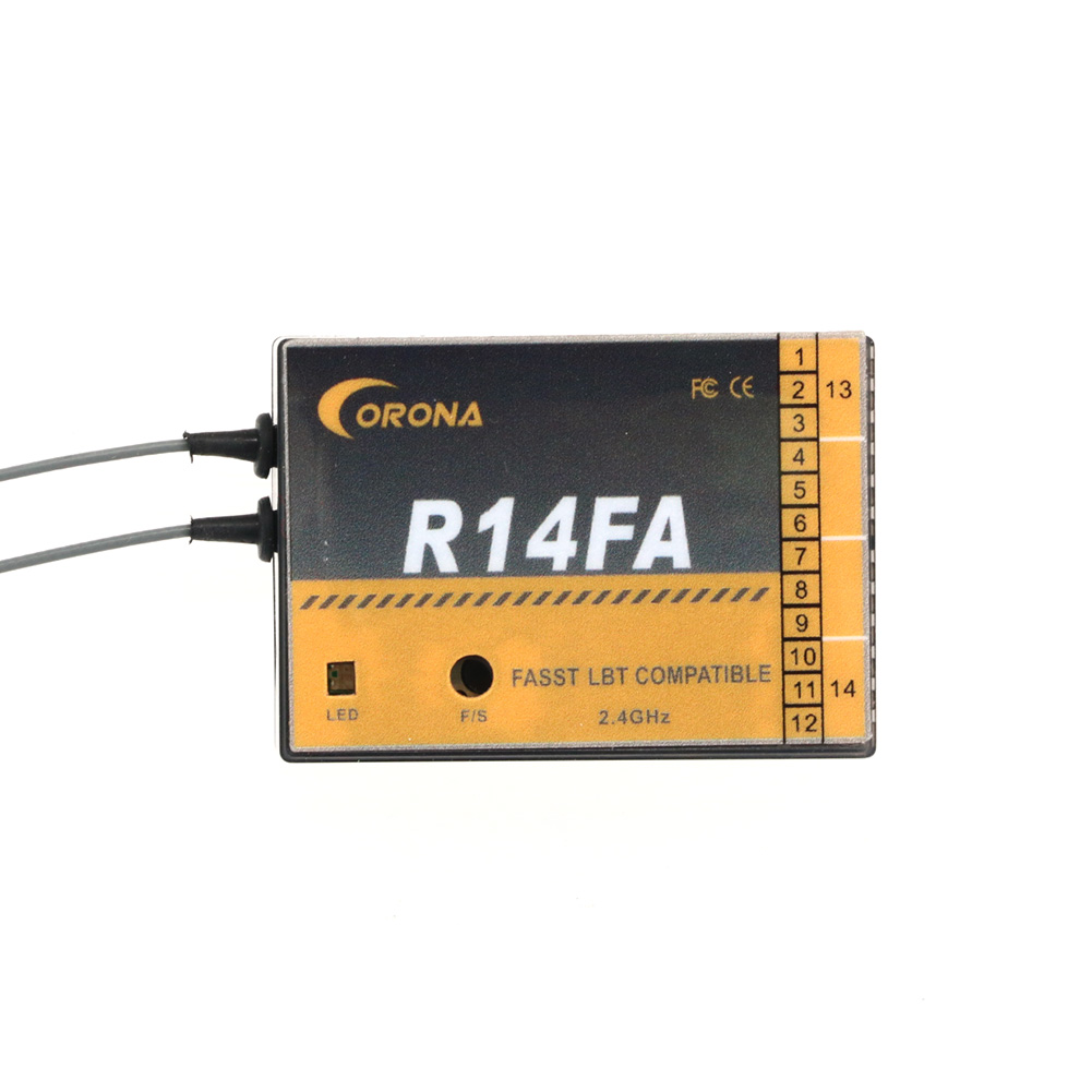 Receptor modelo Corona R14FA 1 - Micro Servo reseña y precio