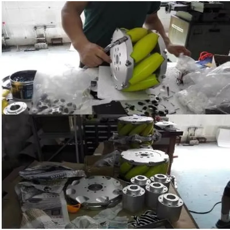 Ruedas AGV de 6 pulgadas de po - Robot Wheel reseña y precio